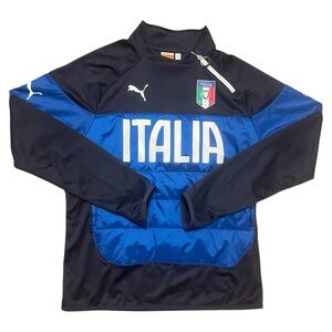 PUMA MEN’S FIGC ITALIA PADDED TOP NEW NWT JERSEY WARM CELL XL FOOTBALL SOCCER